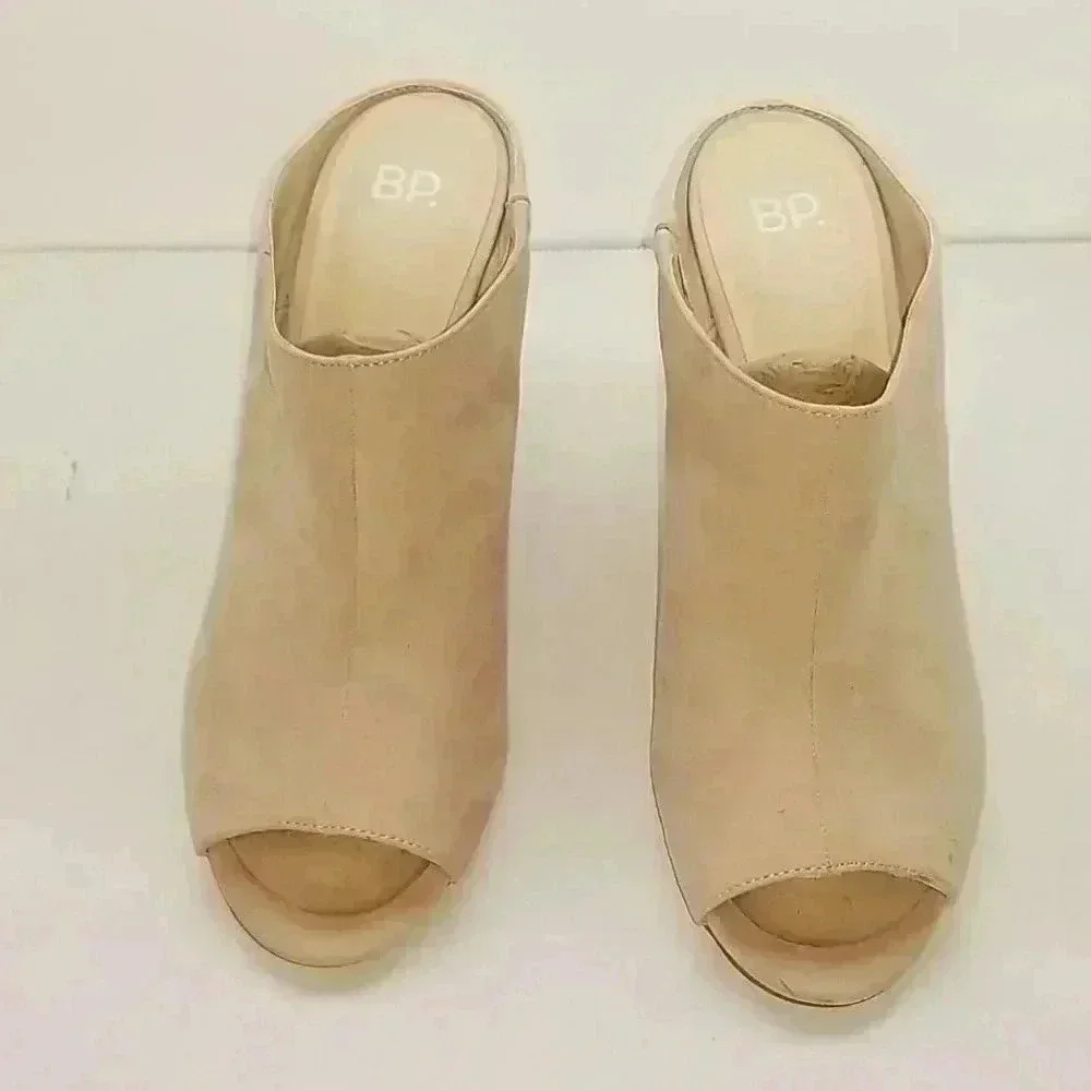 BP sandals open toe Chunky heel